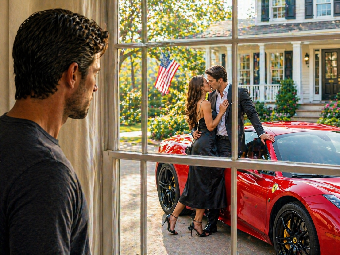 My Wife Kissed Another Man… In My Car — She Didn’t Know I Owned Everything